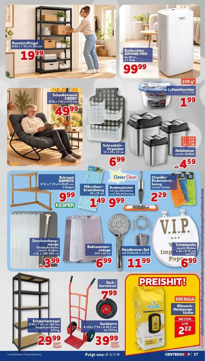 Prospekt Centershop, Seite 17 von 20