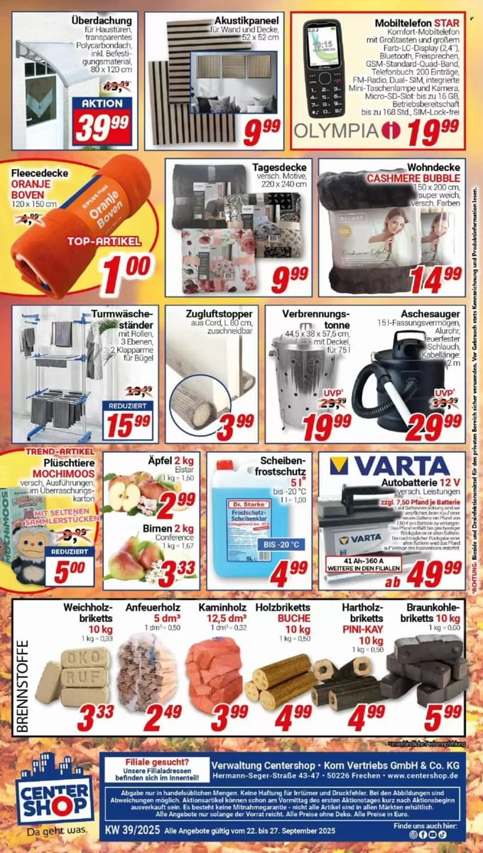 Prospekt Centershop, Seite 12 von 12