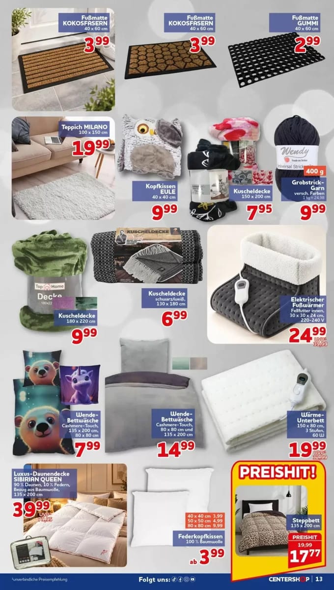 Prospekt Centershop, Seite 13 von 20