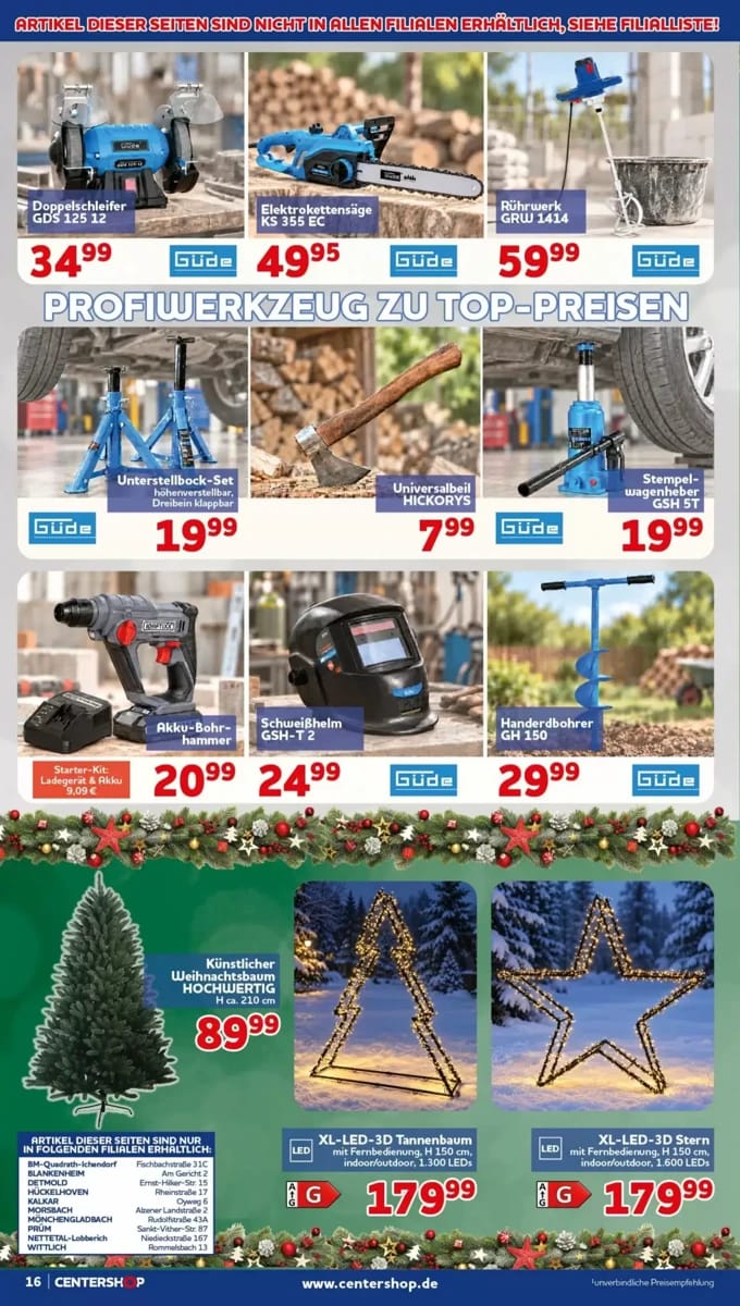 Prospekt Centershop, Seite 16 von 20