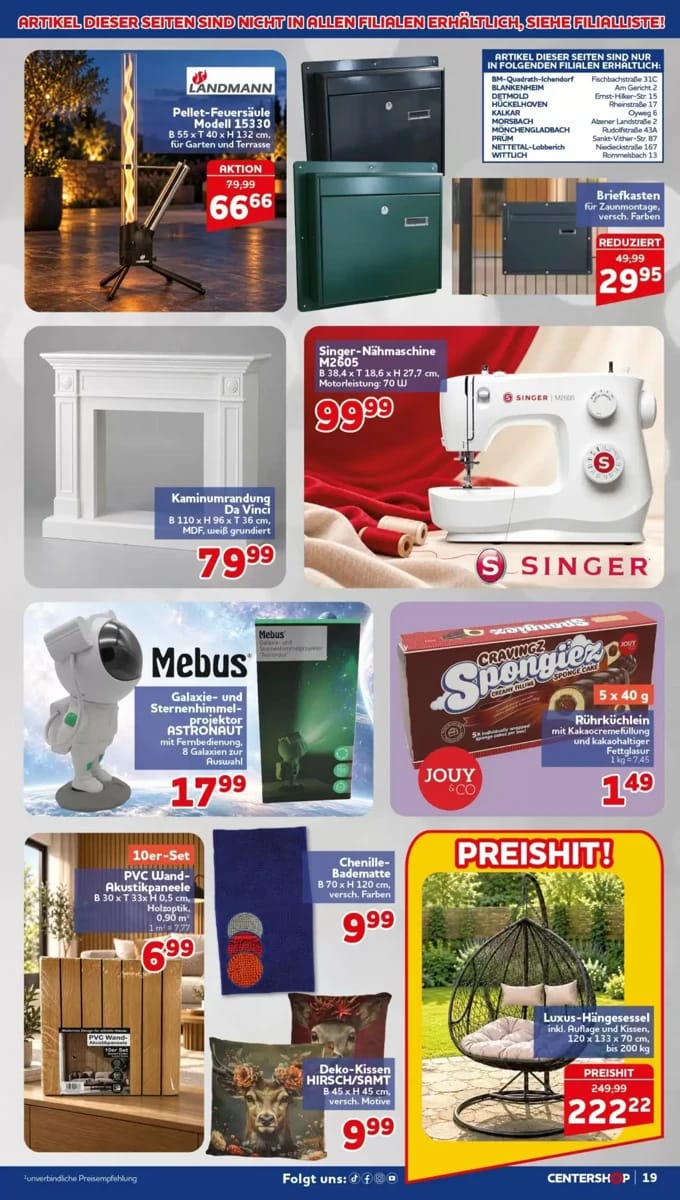 Prospekt Centershop, Seite 19 von 20