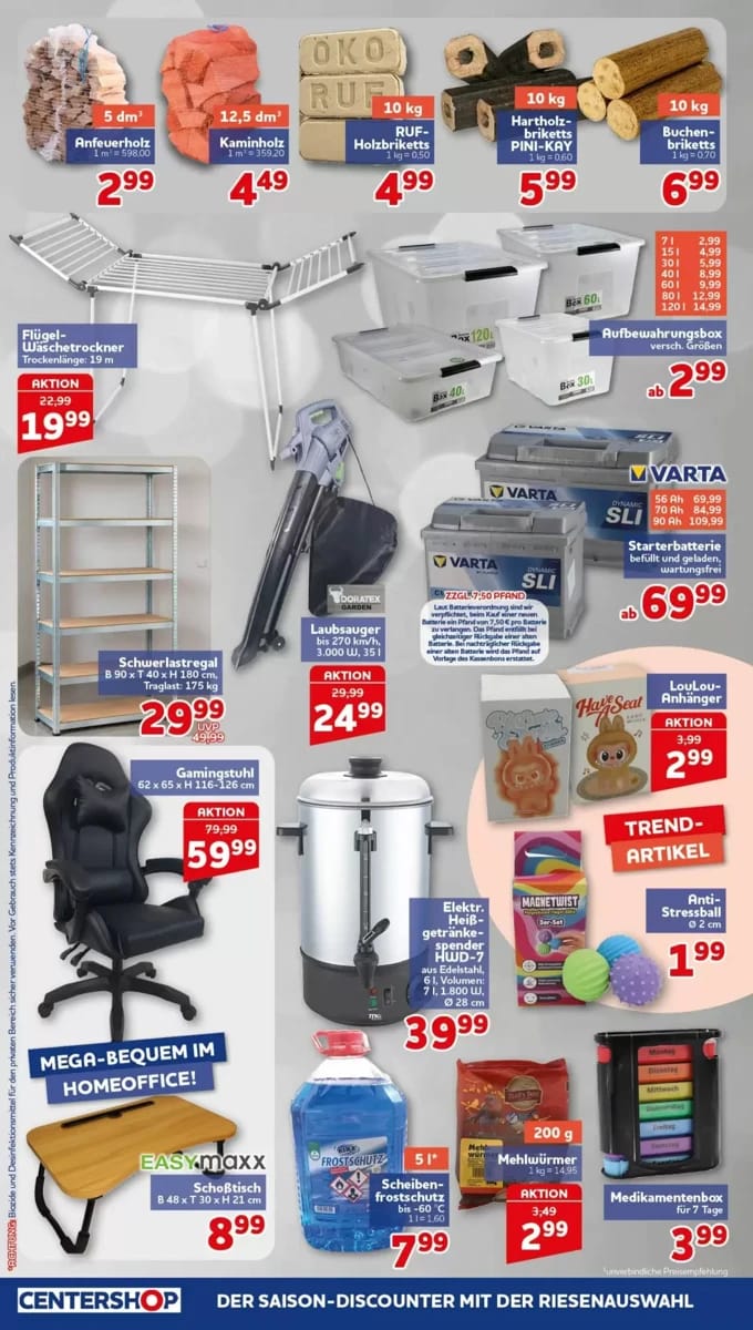 Prospekt Centershop, Seite 20 von 20
