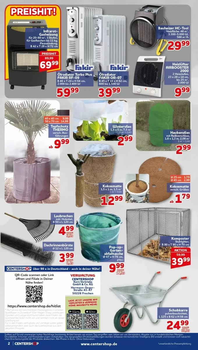 Prospekt Centershop, Seite 2 von 20