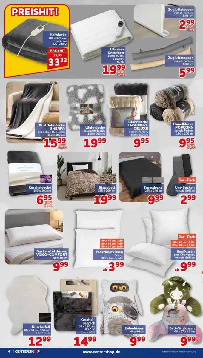 Prospekt Centershop, Seite 4 von 20