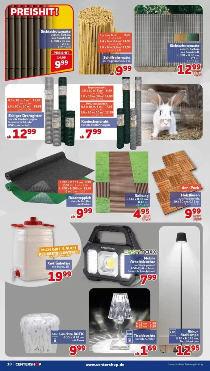 Prospekt Centershop, Seite 10 von 20