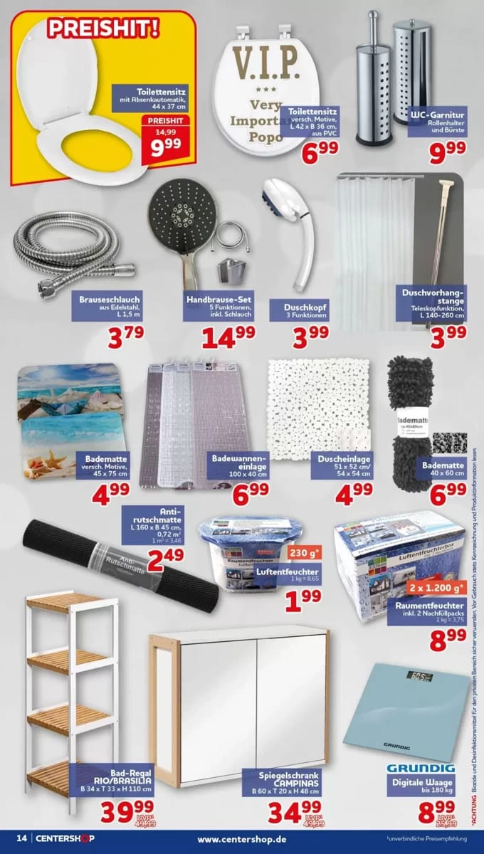 Prospekt Centershop, Seite 14 von 20
