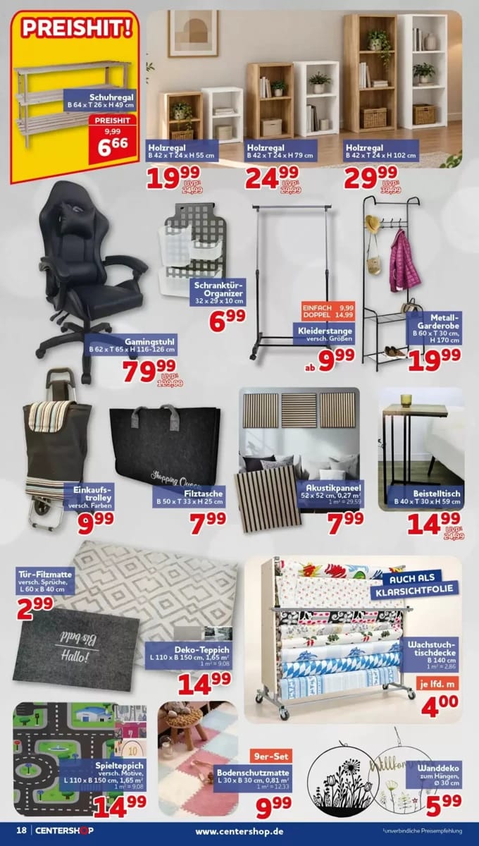 Prospekt Centershop, Seite 18 von 20