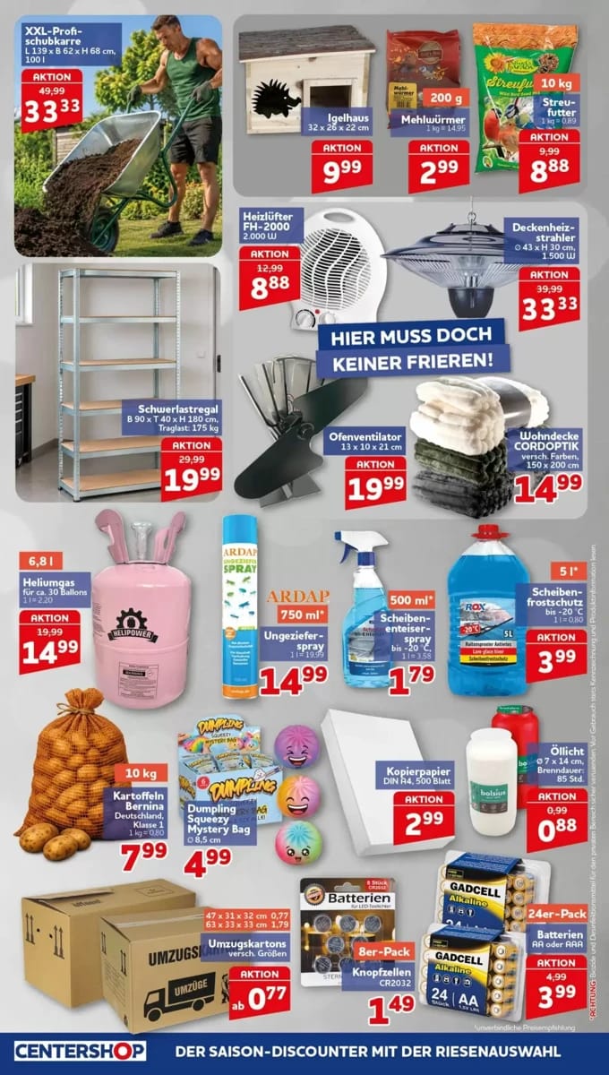 Prospekt Centershop, Seite 20 von 20