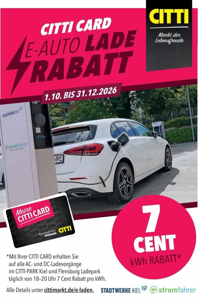Titelseite des Prospekts von Citti-Markt, gültig 1. Oktober 2026 – 31. Dezember 2026