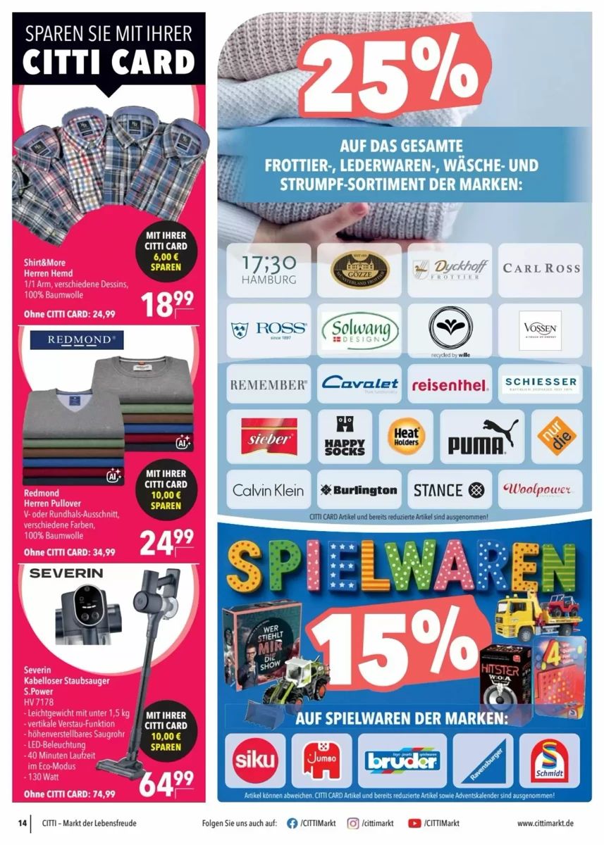 Prospekt Citti-Markt, Seite 16 von 26