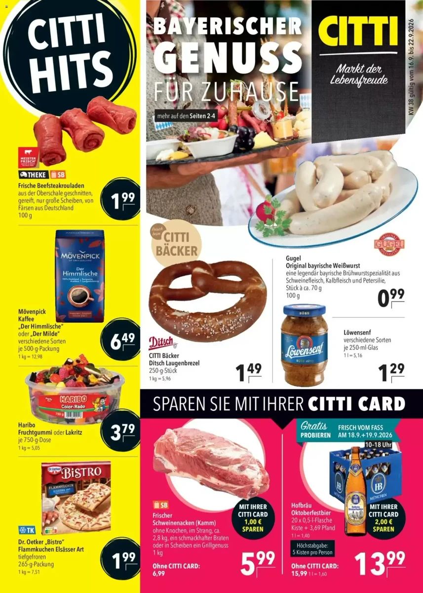 Prospekt Citti-Markt, Seite 1 von 30