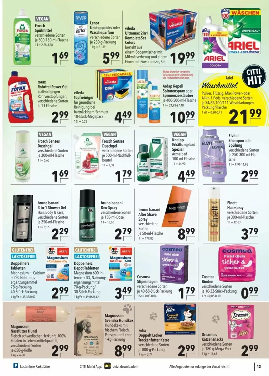 Prospekt Citti-Markt, Seite 13 von 18