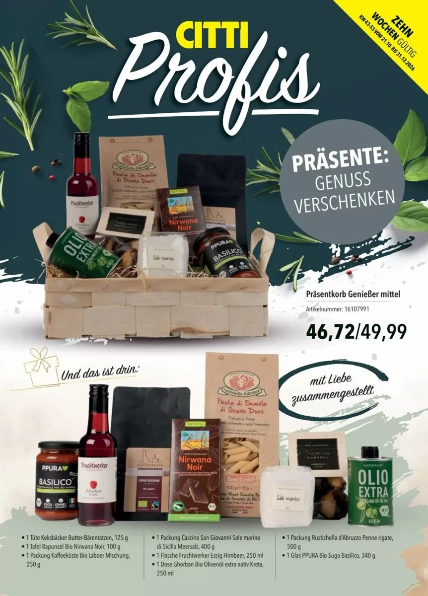 Prospekt Citti-Markt, Seite 1 von 4