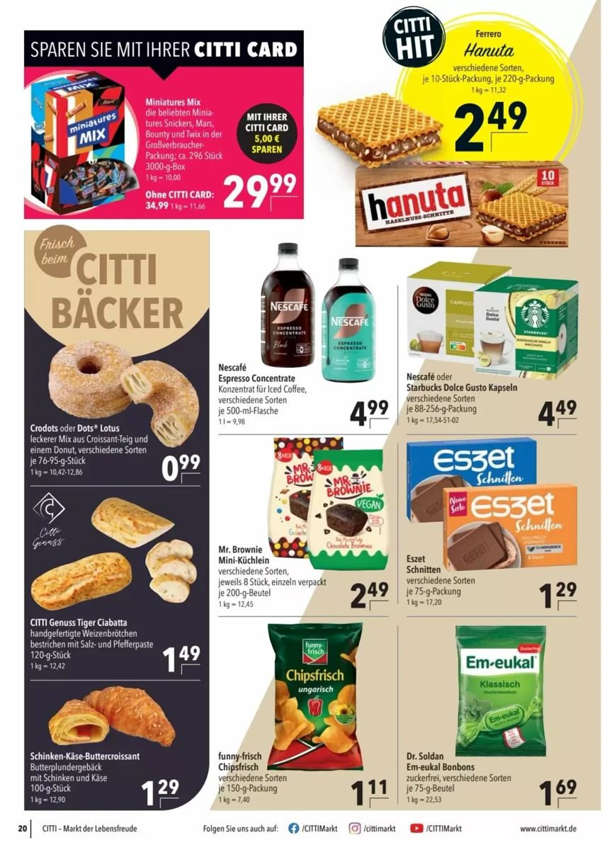 Prospekt Citti-Markt, Seite 20 von 32