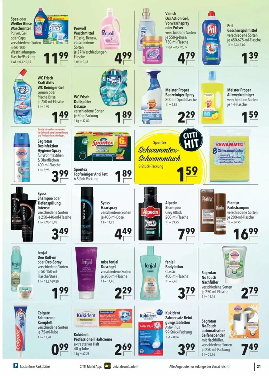 Prospekt Citti-Markt, Seite 21 von 32
