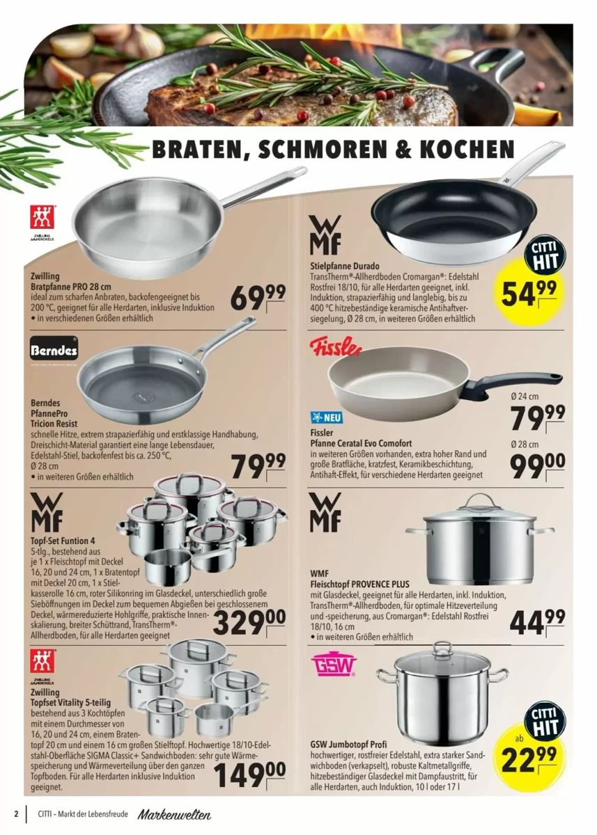 Prospekt Citti-Markt, Seite 2 von 16