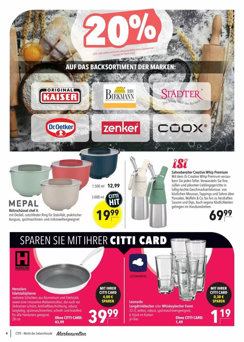 Prospekt Citti-Markt, Seite 4 von 16