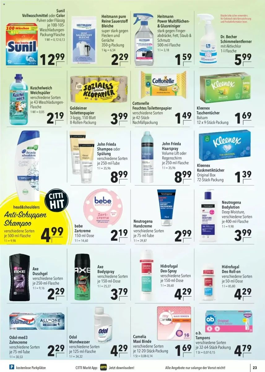 Prospekt Citti-Markt, Seite 23 von 32
