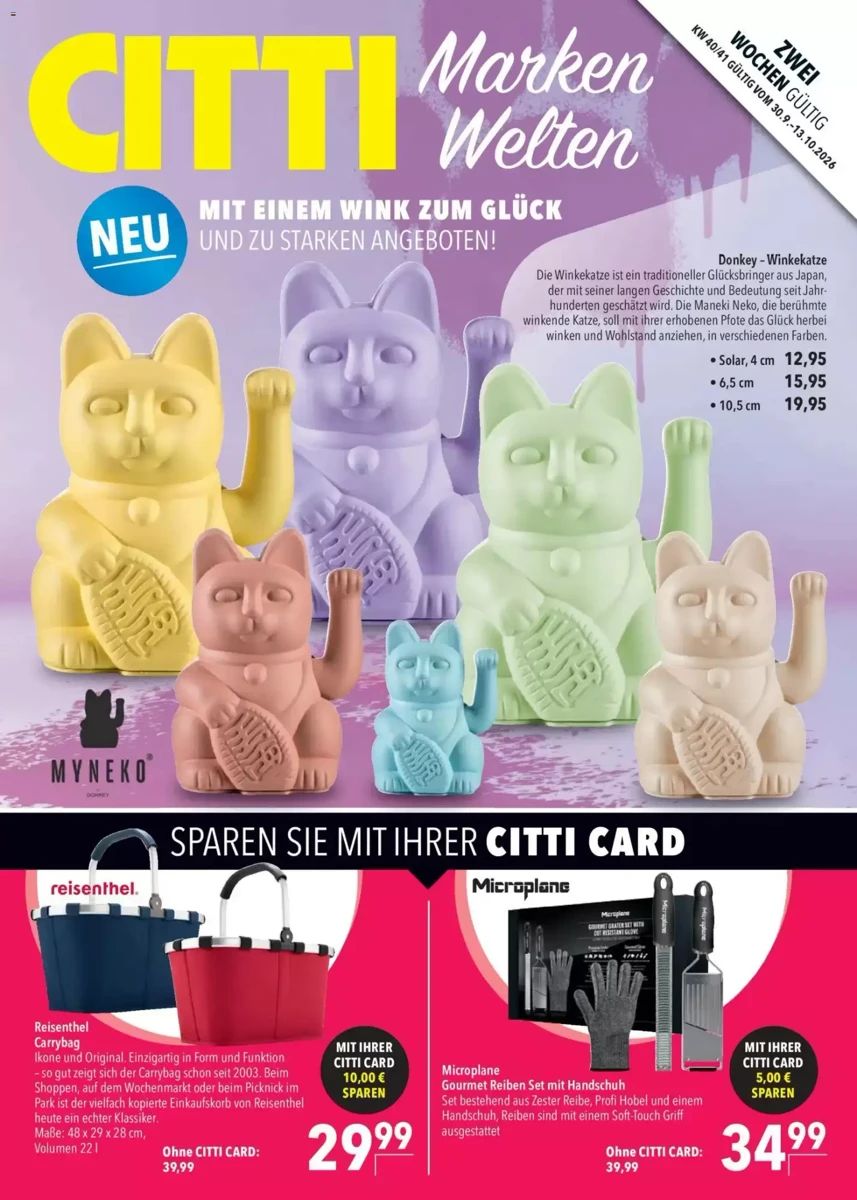 Prospekt Citti-Markt, Seite 1 von 24