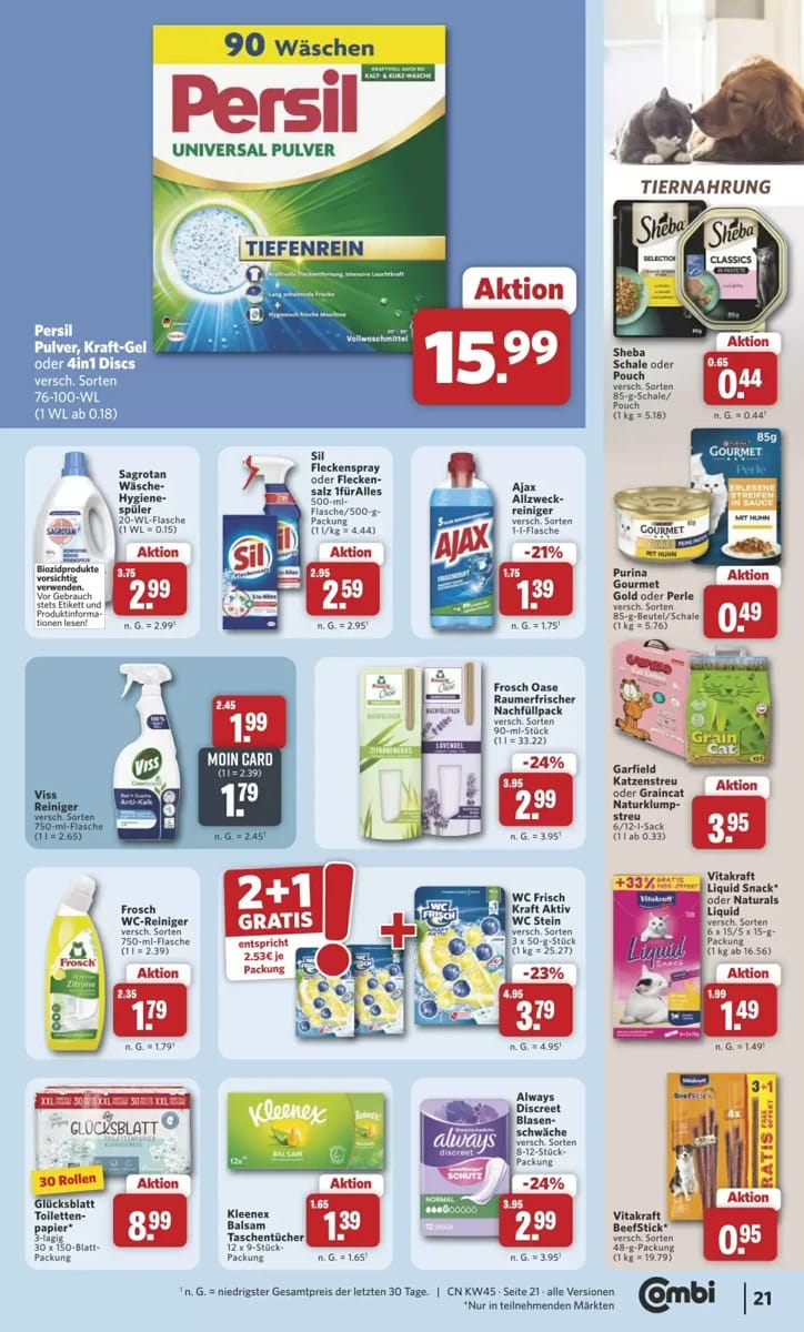 Prospekt Combi, Seite 21 von 33