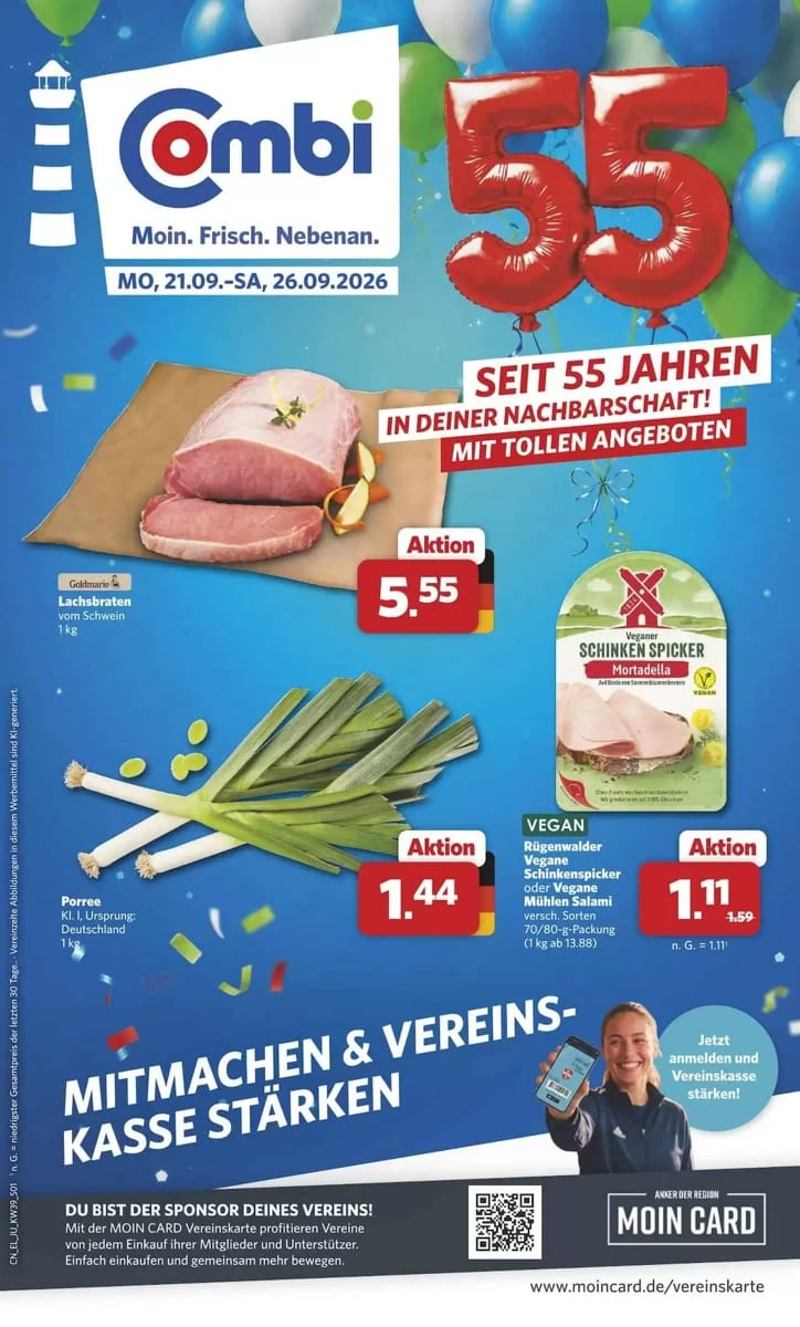 Prospekt Combi, Seite 1 von 4