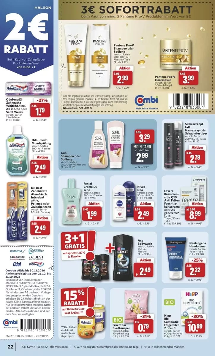 Prospekt Combi, Seite 22 von 39