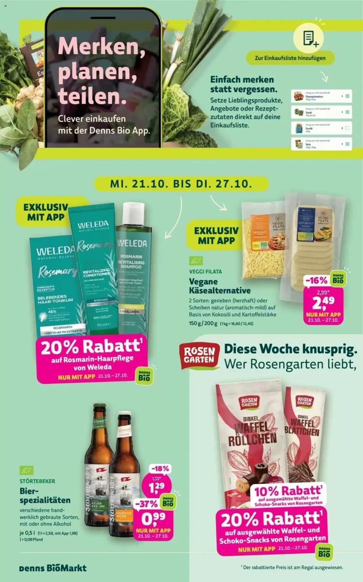 Prospekt Denn's Biomarkt, Seite 2 von 16