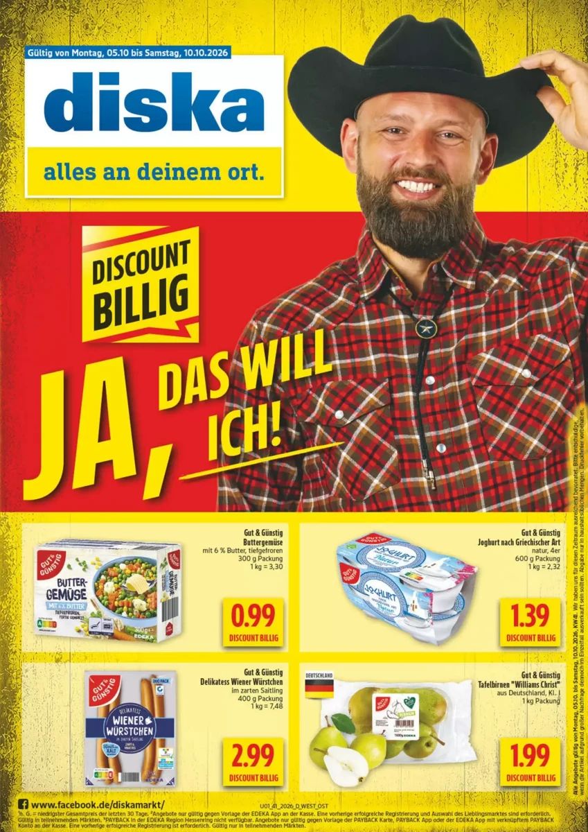 Prospekt Diska, Seite 1 von 16