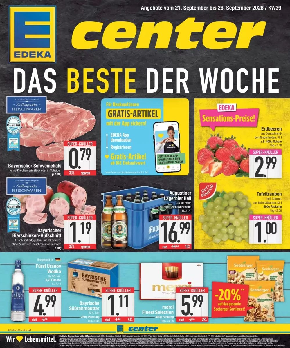 Prospekt E center, Seite 1 von 22