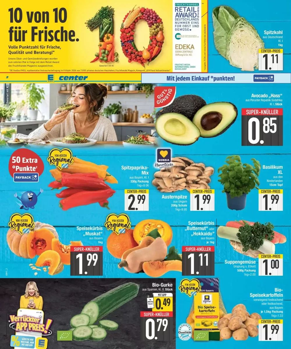 Prospekt Edeka Center, Seite 2 von 26