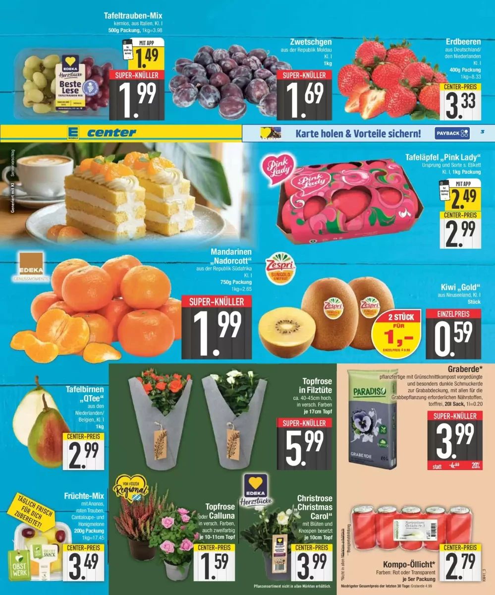 Prospekt Edeka Center, Seite 3 von 26