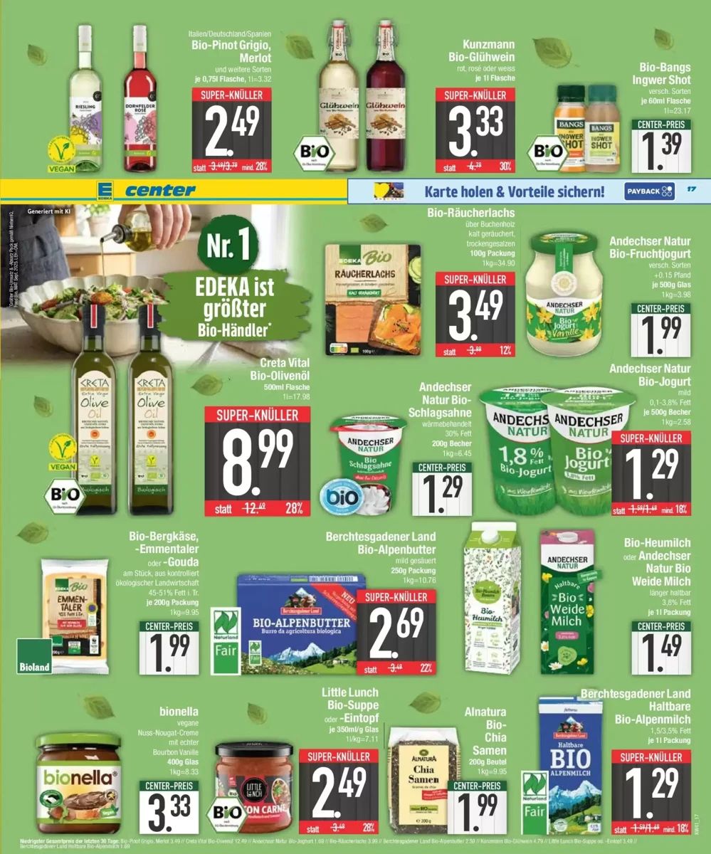 Prospekt Edeka Center, Seite 17 von 26
