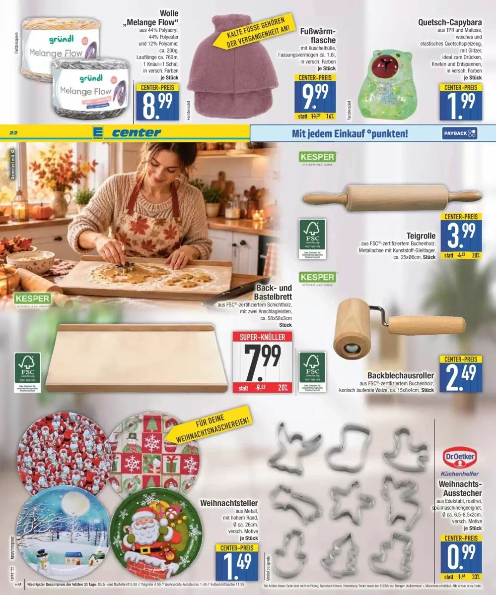 Prospekt Edeka Center, Seite 22 von 26