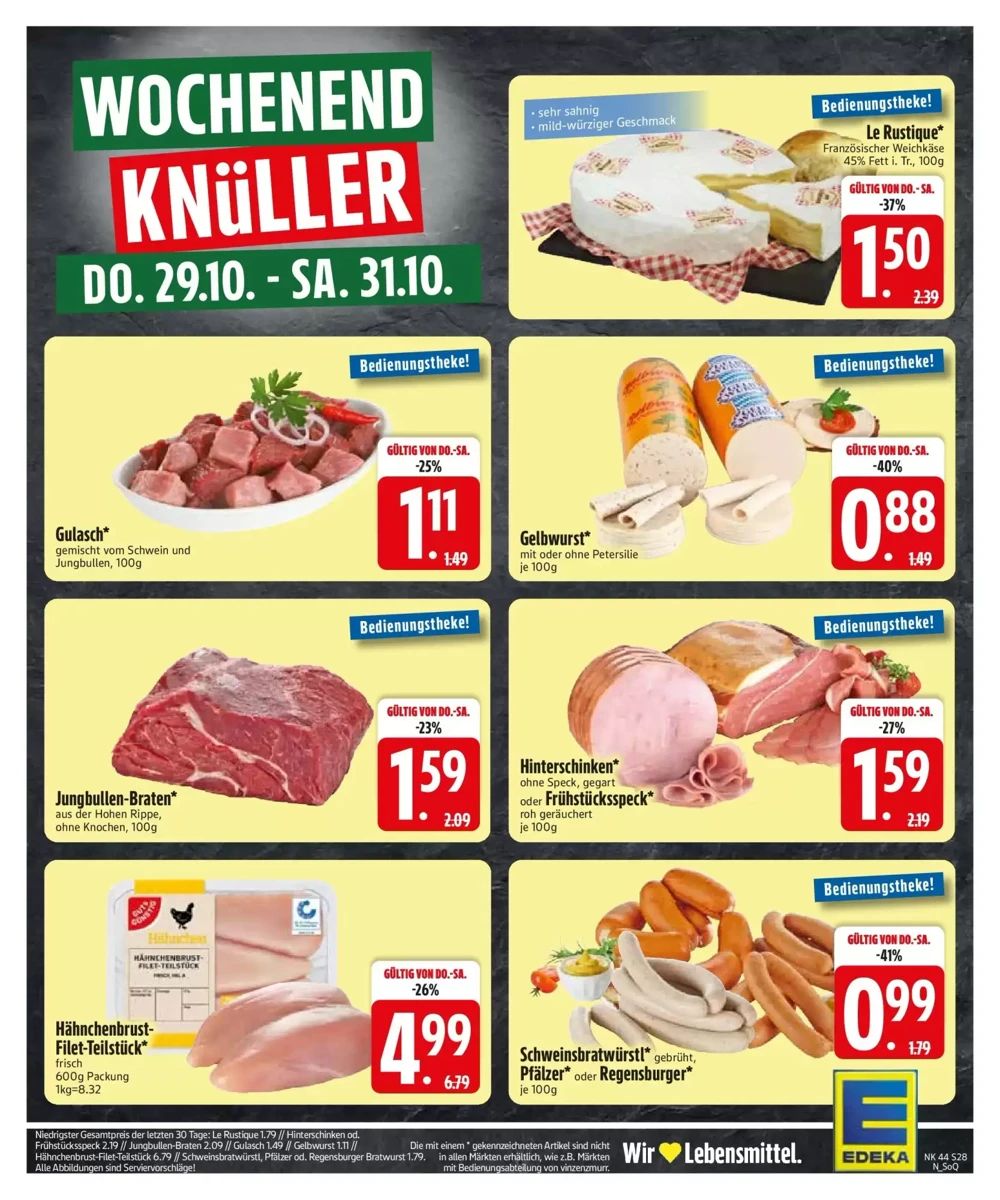 Prospekt Edeka Center, Seite 32 von 32