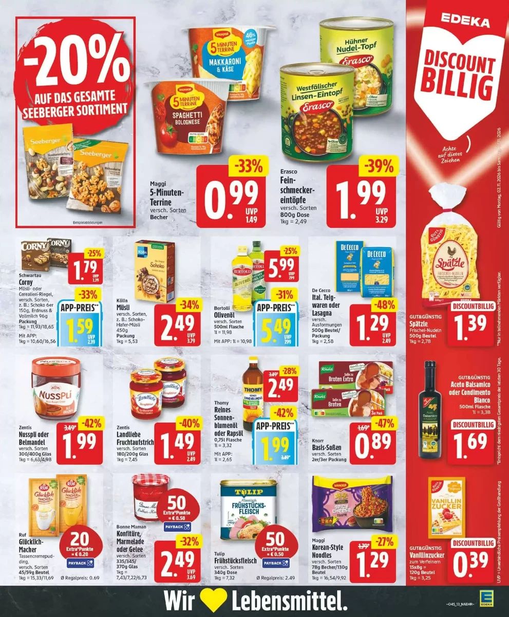 Prospekt Edeka, Seite 13 von 30