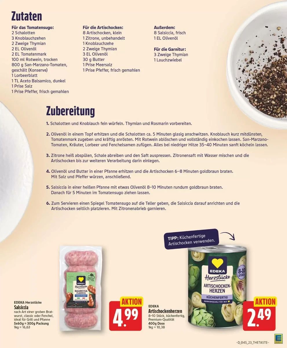 Prospekt Edeka, Seite 23 von 30