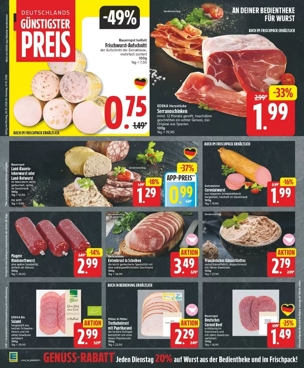 Prospekt Edeka, Seite 6 von 29