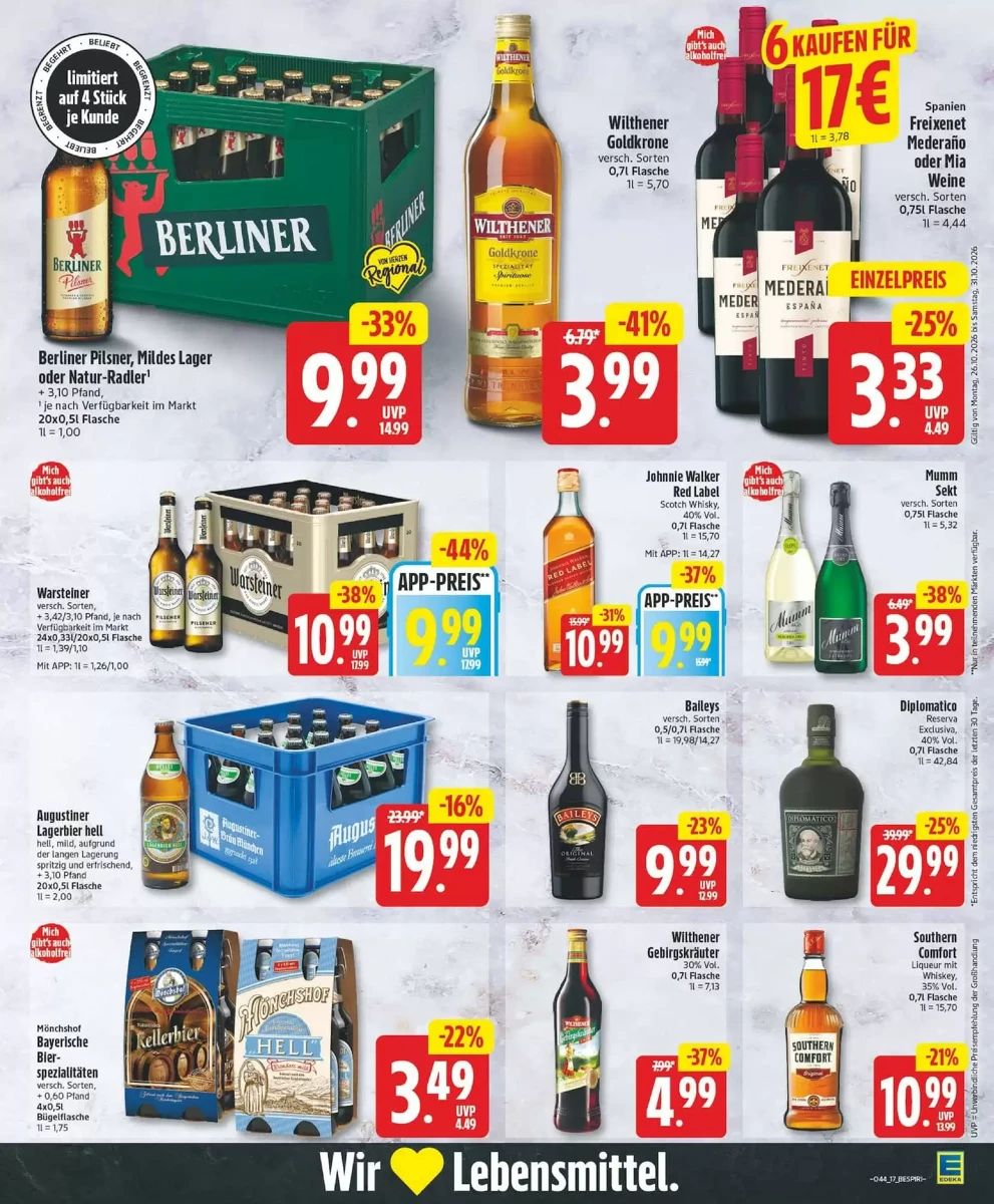 Prospekt Edeka, Seite 17 von 29