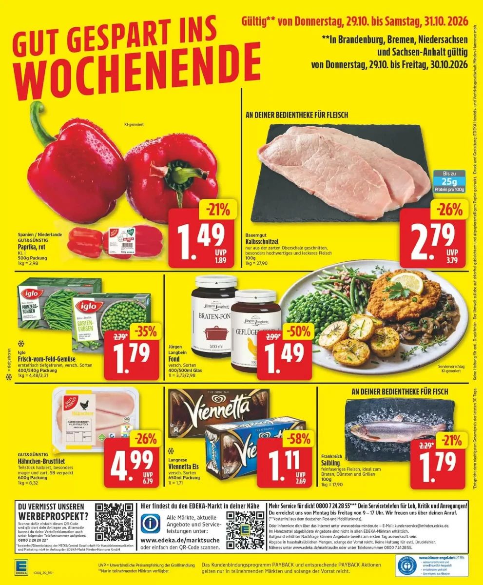 Prospekt Edeka, Seite 25 von 29