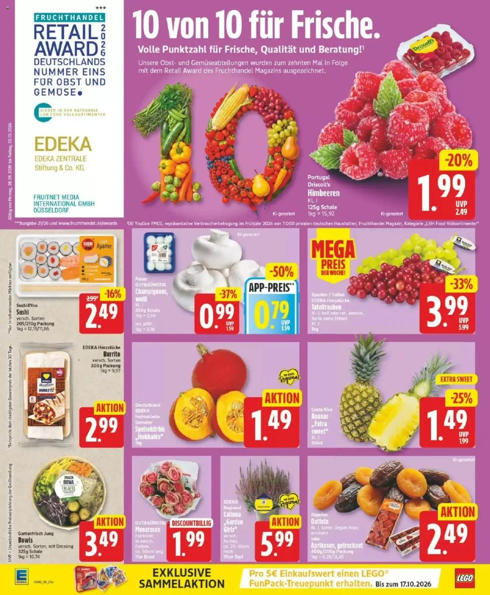 Prospekt Edeka, Seite 2 von 28