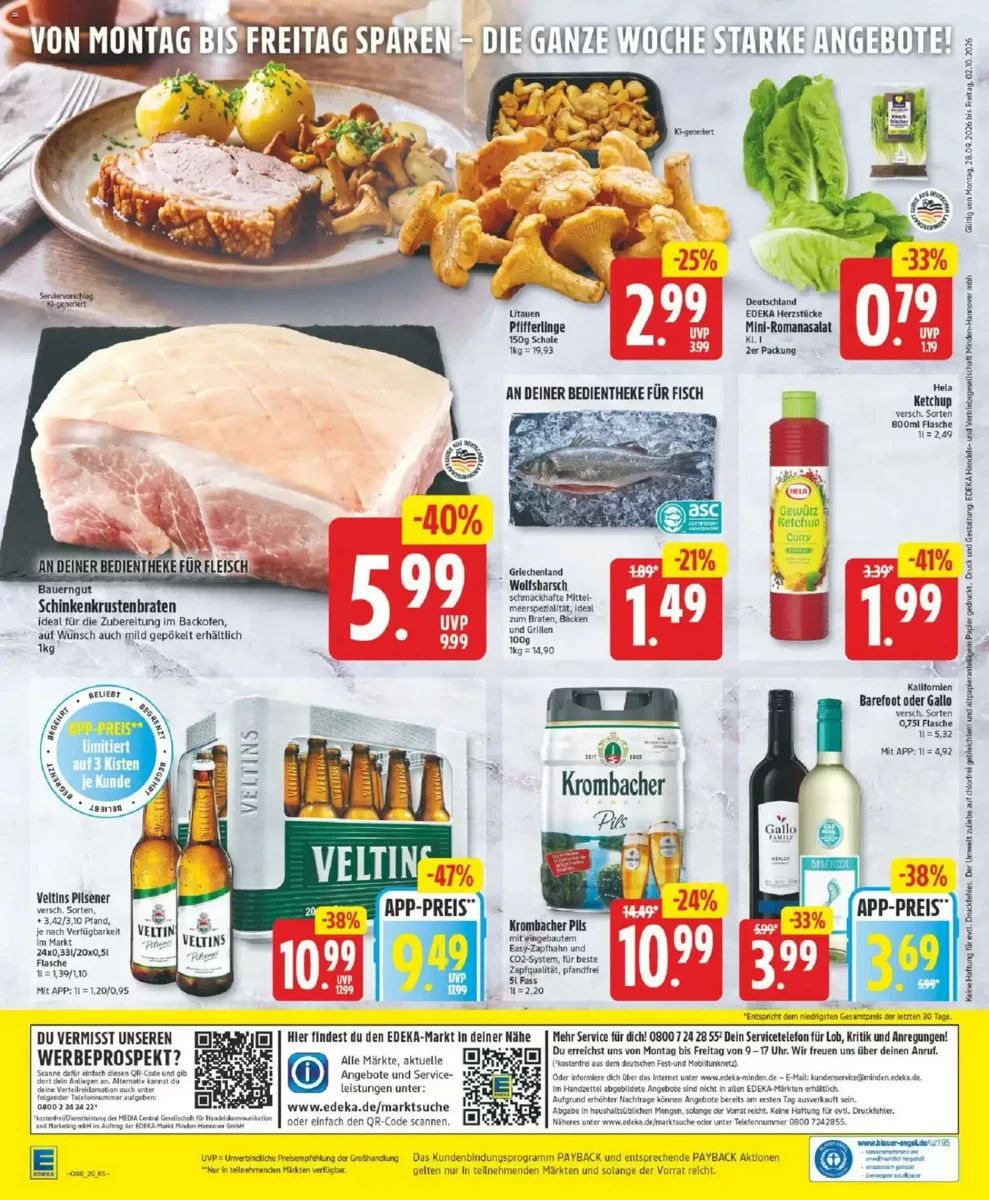 Prospekt Edeka, Seite 25 von 28