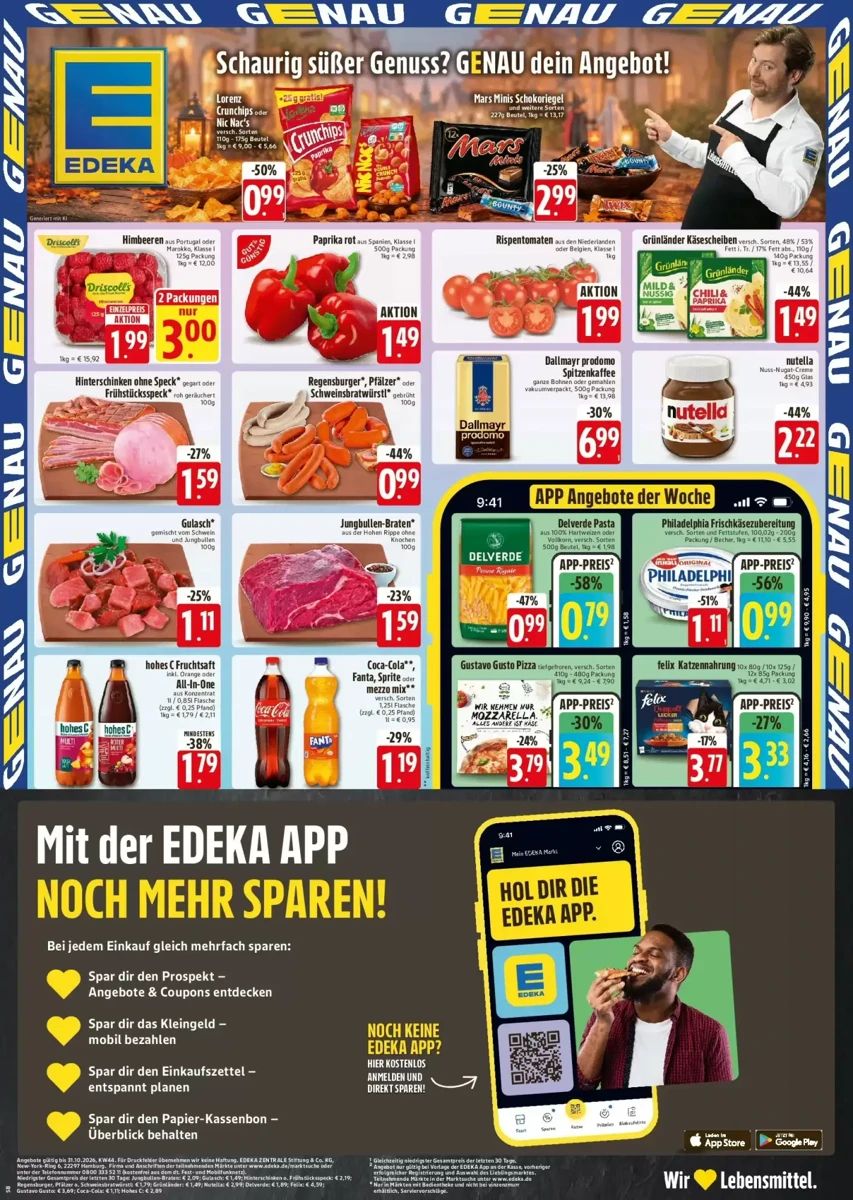 Prospekt Edeka, Seite 1 von 1