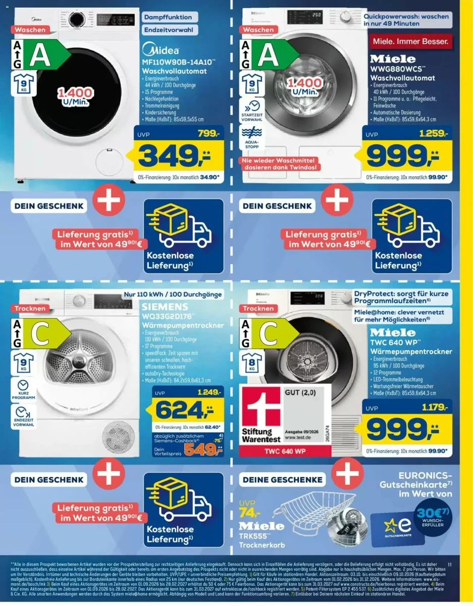 Prospekt Euronics XXL, Seite 11 von 12
