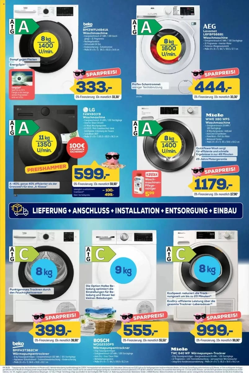 Prospekt Euronics XXL, Seite 2 von 8