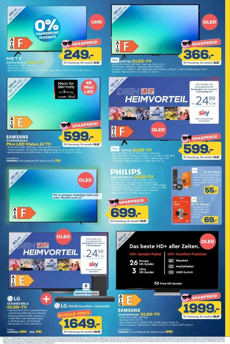 Prospekt Euronics XXL, Seite 7 von 8
