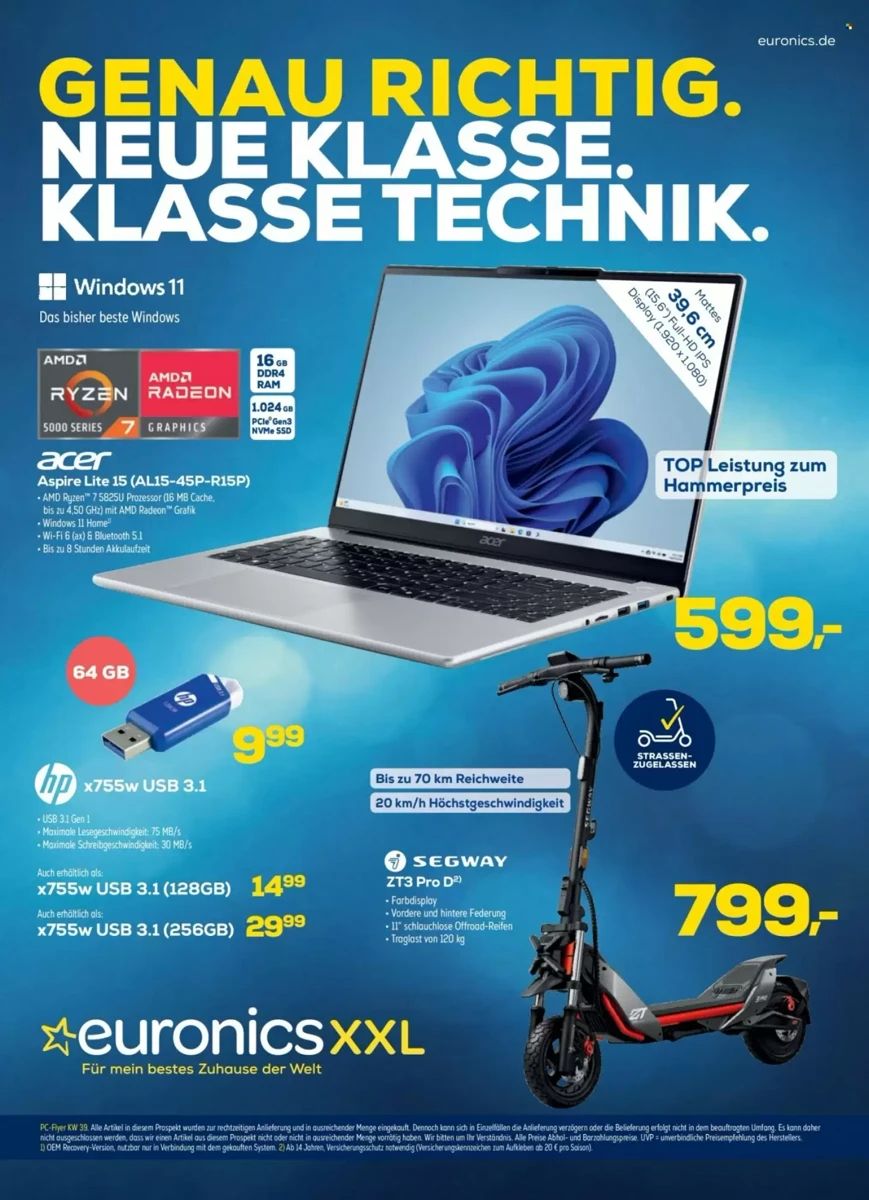Prospekt Euronics XXL, Seite 1 von 16