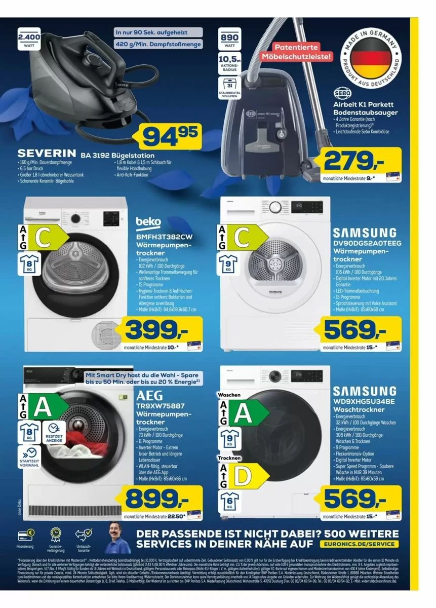 Prospekt Euronics XXL, Seite 3 von 8