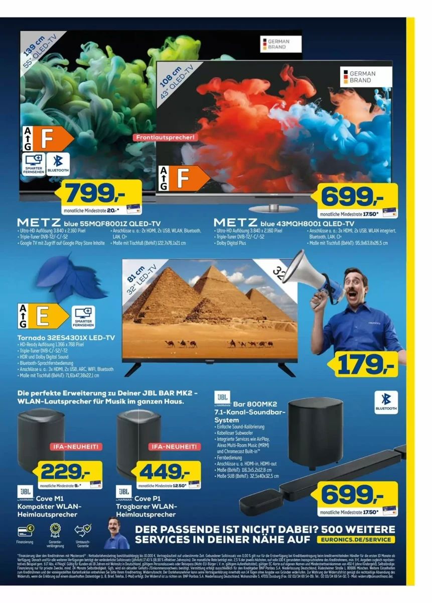 Prospekt Euronics XXL, Seite 7 von 8