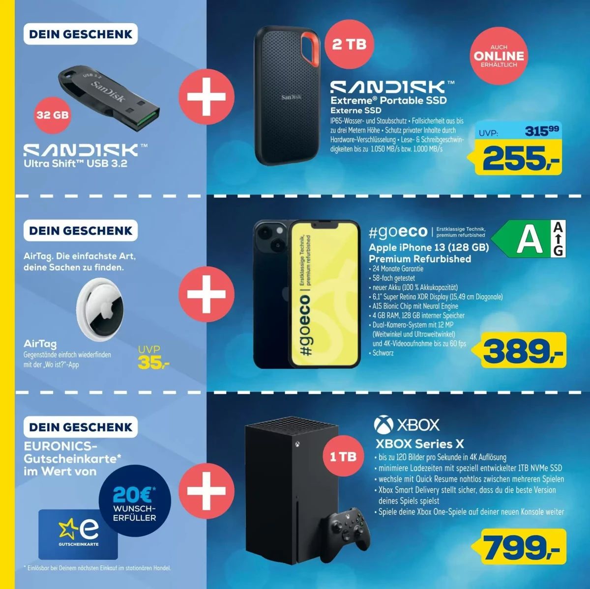 Prospekt Euronics XXL, Seite 12 von 24