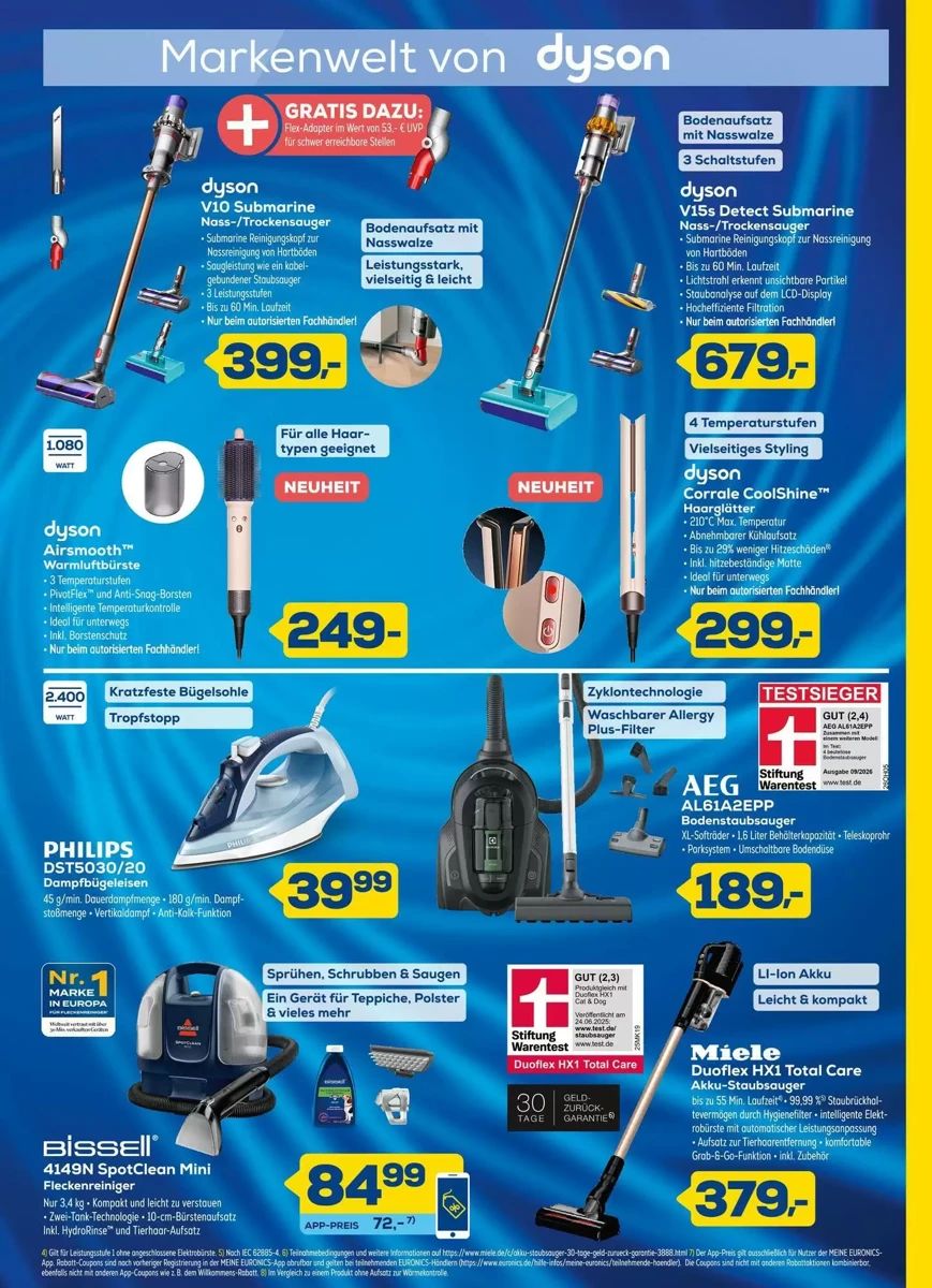 Prospekt Euronics, Seite 7 von 7